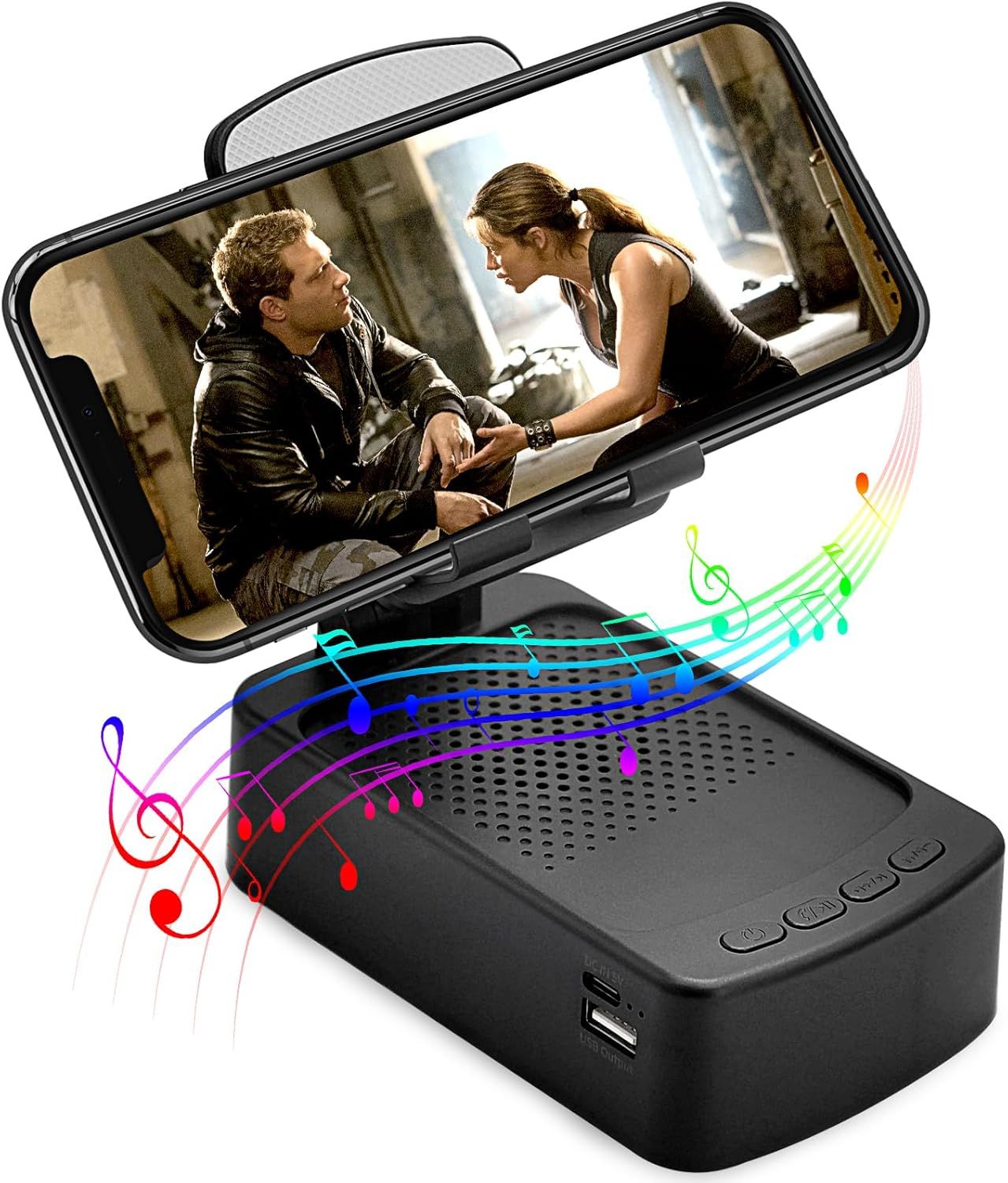 Digital Led Wireless Charger Speaker